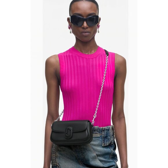 Marc Jacobs The Clover Shoulder Bag Black - Picture 2 of 16